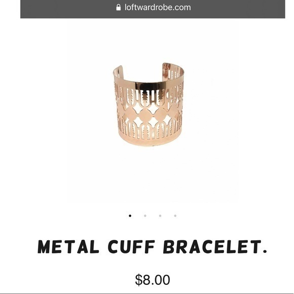 🍒METAL CUFF BRACELET. - Picture 5 of 5